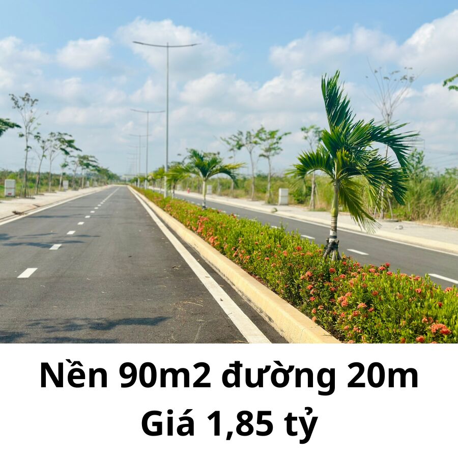 Sang lỗ 90m2 dự án Dragon Pearl - Đức Hoà Đông, đường 20m, giá 1,7 tỷ - SHR