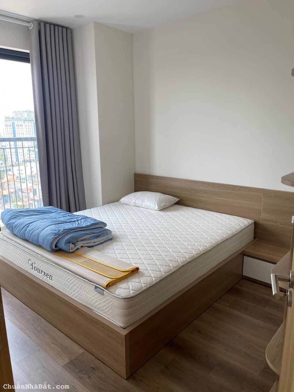 Cho thuê căn hộ No02 Berriver 80m2 2PN đồ cơ bản giá 13tr.