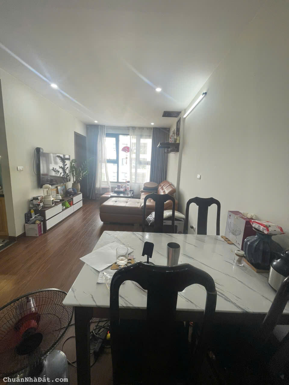 Cho thuê căn hộ Homeland Thượng Thanh 65m2 2PN Full đồ giá 10tr.