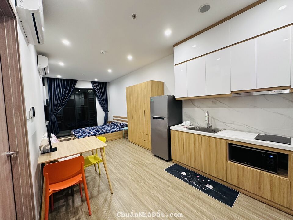 Cho thuê căn hộ studio Pavillon Vinhomes OCP full đồ giá 6,5tr.