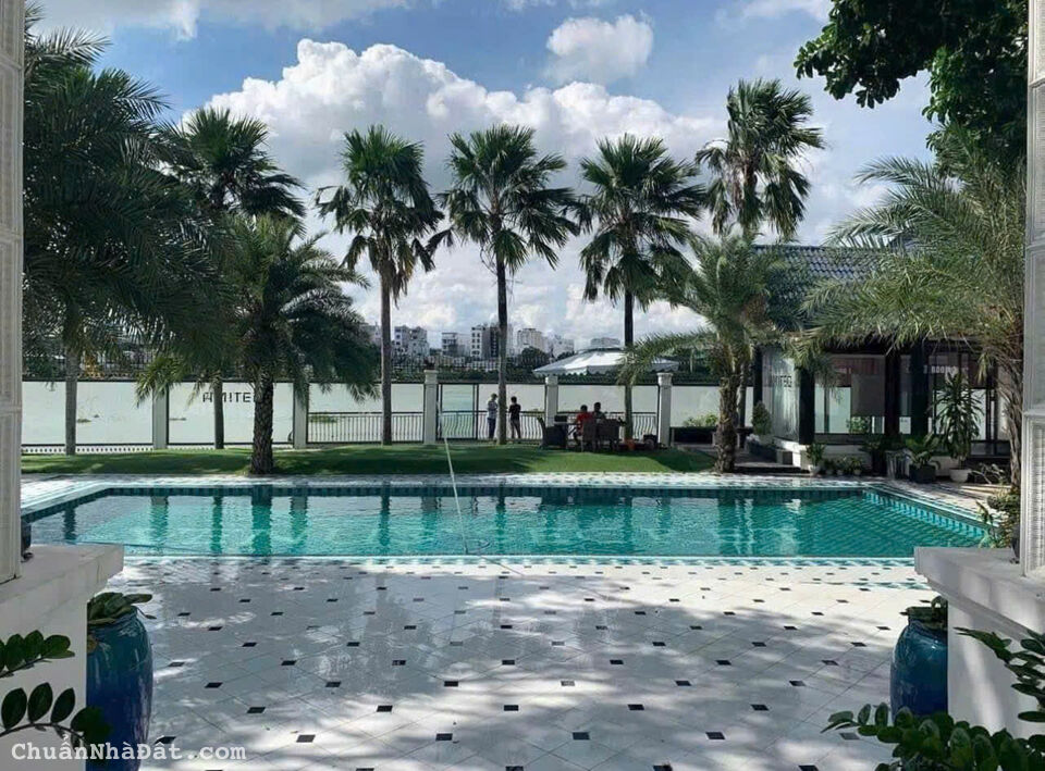 Cho thuê Dinh thự khu Compound an ninh Nguyễn Văn Hưởng, P. Thảo Điền 1.600m2