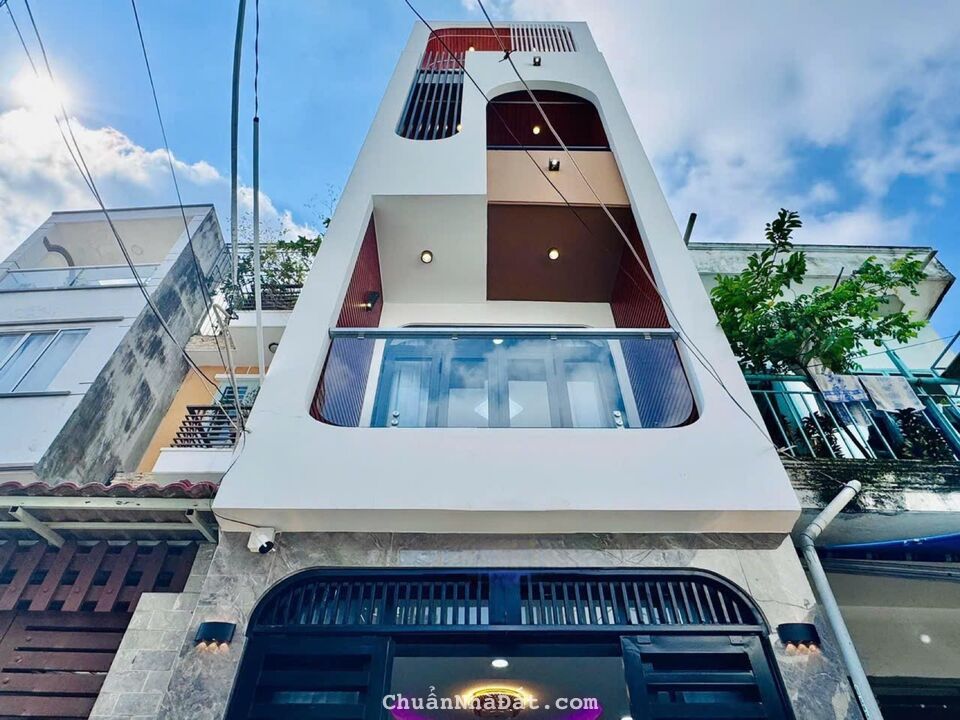 Bán nhà 53m2 đường Thích Quảng Đức, Phú Nhuận giá 2 tỷ 650, gần công viên Gia Định, hẻm 8m, sổ riên