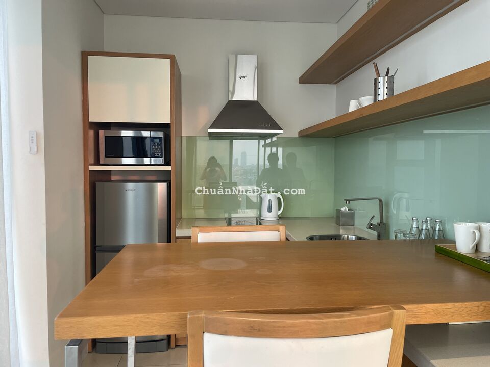 Hàng Hiếm! 1 căn Fusion Suites 1PN duy nhất view biển Mỹ Khê full nội thất, sẵn sổ hồng lâu dài