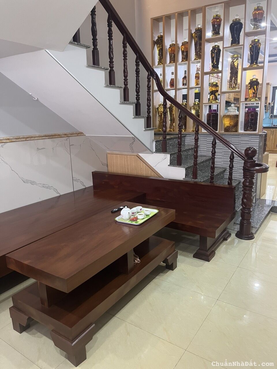 Bán căn nhà đường Võ Oanh, Hẻm xe hơi 5x15,1 Trệt 2 lầu/ 1 tum, nhà kiên cố ở liền, Giá 15ty 