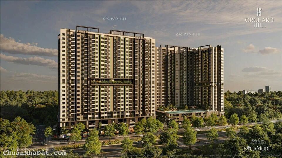 Bán căn hộ TP mới bình dương, ORCHARD HILL Giá chỉ 48tr/m, Cđt uy tín capitaland 