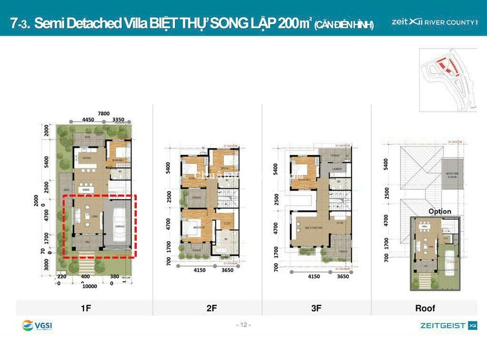 Bán biệt thự song lập Gs 10x20 giá 23ty5 , 9.5x17 giá 20ty6