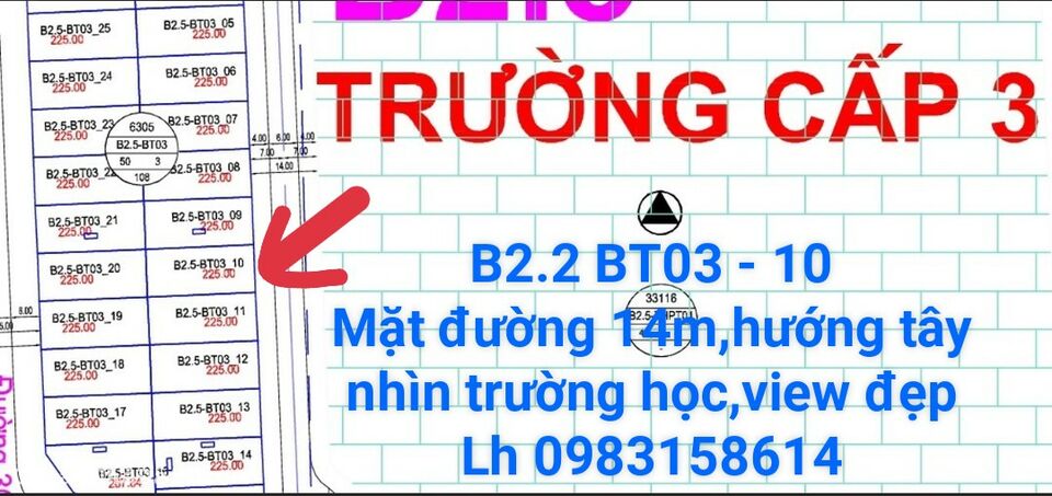 Chính chủ cần bán B2.5 KĐT Thanh Hà Chính chủ cần bán B2.5 KĐT Thanh Hà