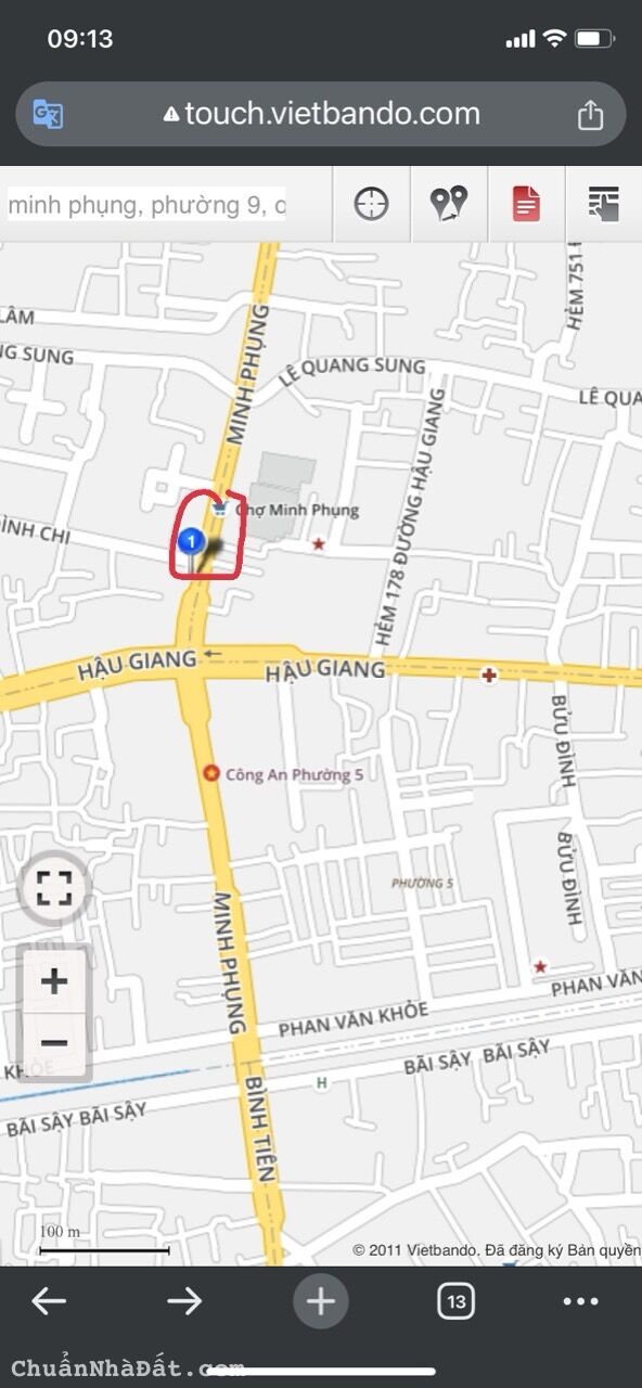 Bán nhà đường Minh Phụng, quận 6, 4x15m, 1 lầu, 18 tỷ, ngay chợ minh phụng