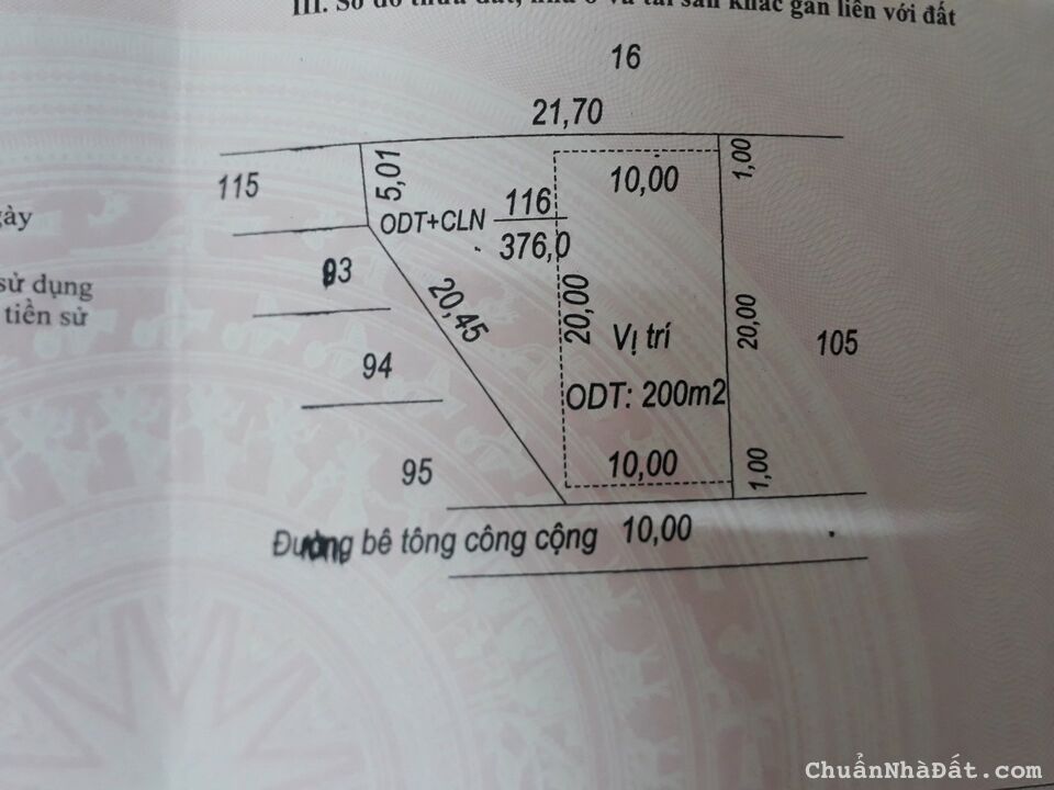 Đất thổ cư phường 3 tây ninh, ô tô thông tứ hướng