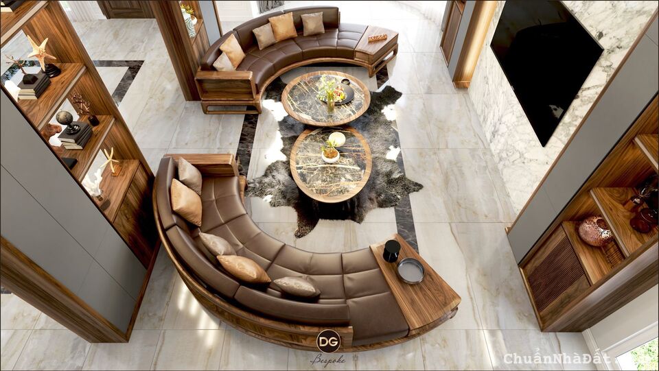 Bán biệt thự đơn góc 393m2 Vinhomes The Harmony khu Hướng Dương - full nội thất gỗ óc chó Bắc Mỹ