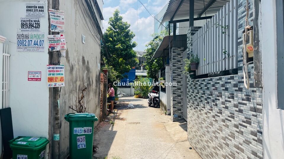 BÁN NHÀ HẺM XE HƠI SÁT MẶT TIỀN MAN THIỆN TĂNG NHƠN PHÚ A -2 TẦNG BTCT 50M2. NHỈNH 4 TỶ 