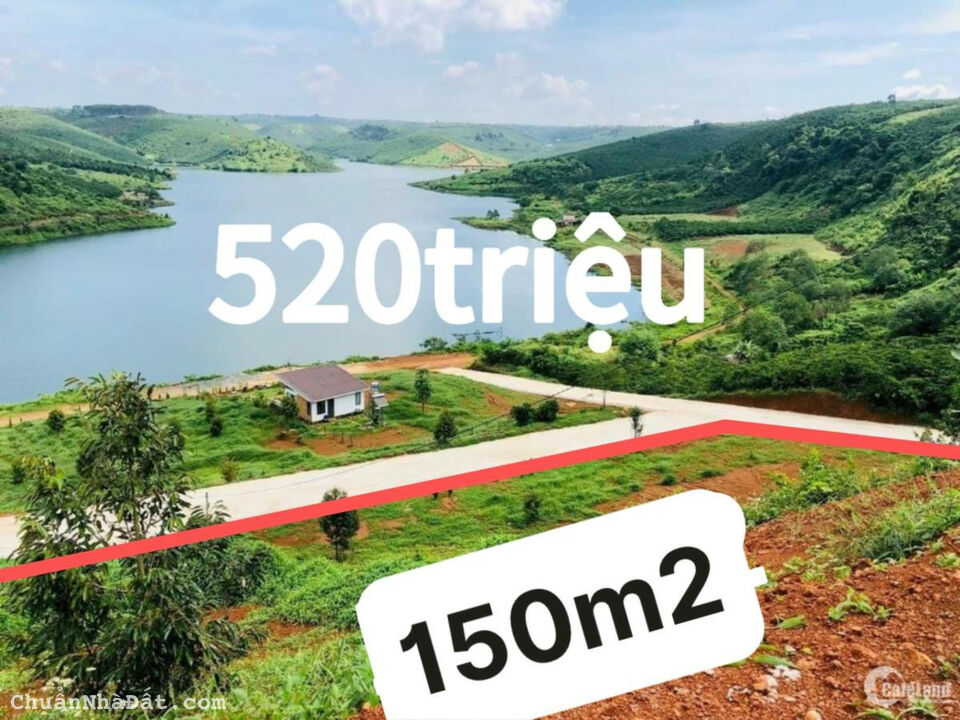 TIN NÓNG CHÍNH CHỦ BÁN GẤP ĐẤT NỀN BẢO LỘC 150M2 CHỈ 520TR/NỀN VIEW HỒ