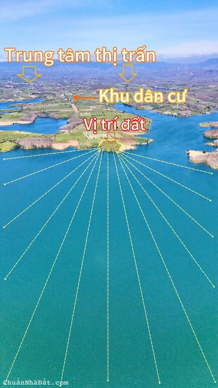 Bán đất view hồ 3 mặt tiền tại xã hà mòn huyện đắk hà tỉnh kon tum