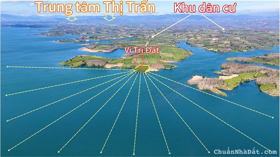 Bán đất view hồ 3 mặt tiền tại xã hà mòn huyện đắk hà tỉnh kon tum