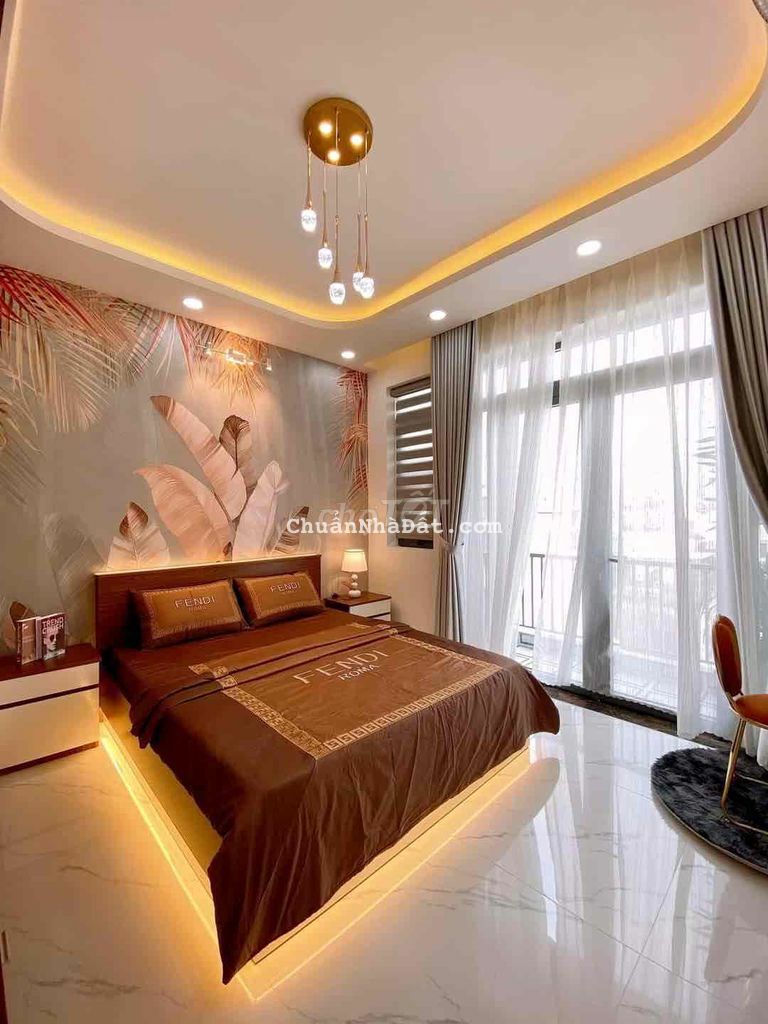 Nhà Phố Đẹp Có Thang Máy HXH 6m Lê Đức Thọ P6 (4*16m) Gía 9Tỷ TL