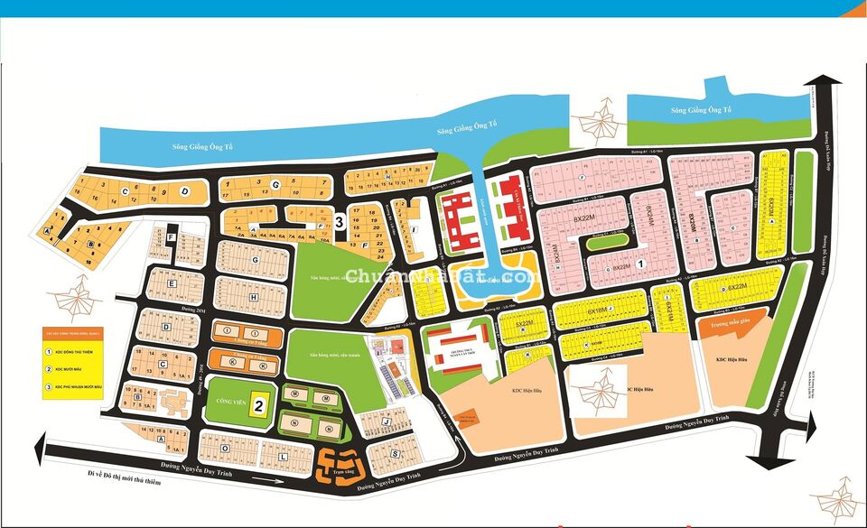 Giá 110 triệu/m2 - Bán lô đất KDC Đông Thủ Thiêm P.Bình Trưng Đông Q.2 - 8x22m(176m2)