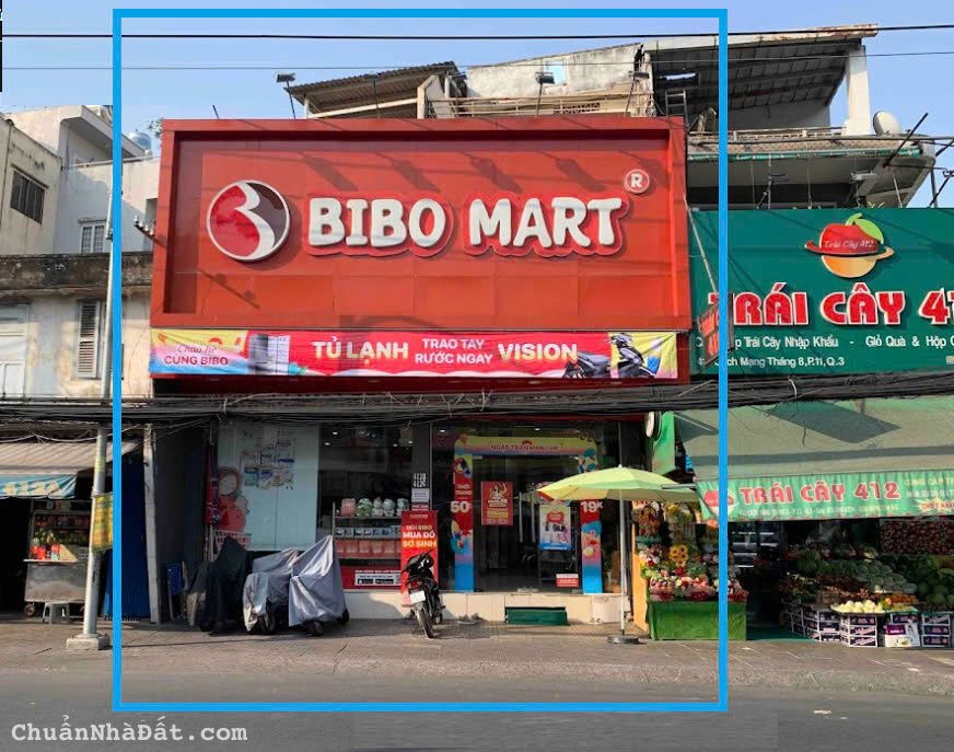 Cho thuê nhà mặt tiền 412B-C Cách Mạng Tháng Tám Quận 3, DT: 4.3x26m, 2 lầu, giá: 70 tr TL