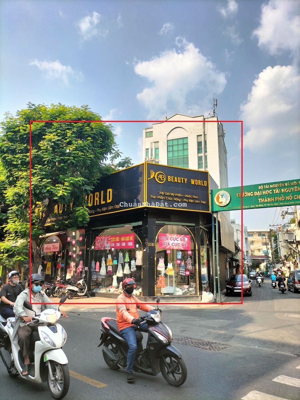 Cho thuê nhà góc 2MT 236K Lê Văn Sỹ, Phường 1, Quận Tân Bình, DT: 20x22m, giá: 250tr