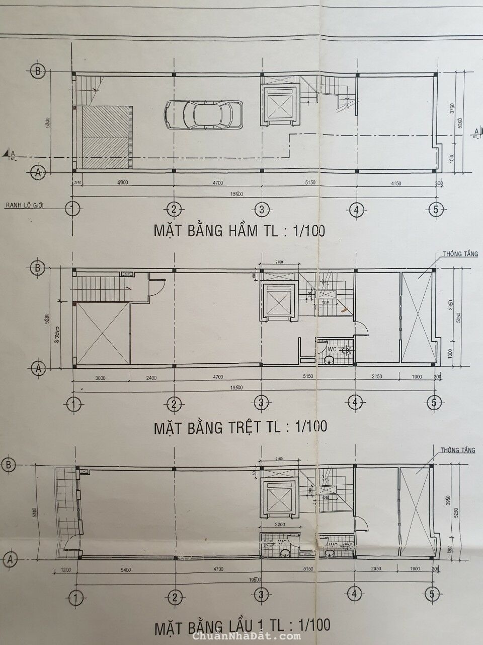 Cho thuê nhà 68 Nguyễn Trãi Quận 5, DT: 5.2x19.5m, Hầm + 3 lầu, giá: 80tr thương lượng