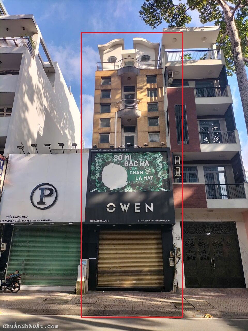 Cho thuê nhà mặt tiền 24 Nguyễn Trãi Quận 5, DT: 5x25m, nở hậu:15m,KC: 5 lầu, giá : 125tr/ tháng TL Cho thuê nhà mặt tiền 24 Nguyễn Trãi Quận 5, DT: 5x25m, nở hậu:15m,KC: 5 lầu, giá : 125tr/ tháng TL