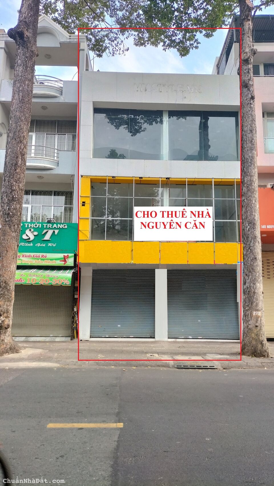 Cho thuê nhà 142-144 Nguyễn Trãi Quận 4, DT: 8.22x18m, 3 lầu, giá: 165tr thương lượng