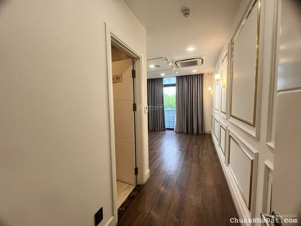 Cho thuê tòa: 180A Nguyễn Văn Thủ, phường Đa Kao, Quận 1, DT:8,5x18m, KC:Hầm + 6 lầu, giá: 200tr TL