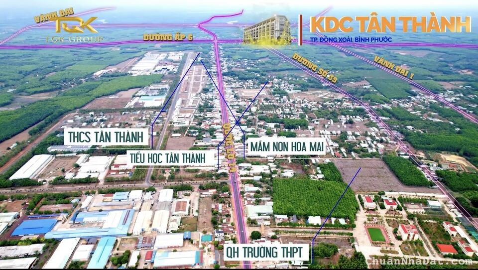 KDC Tân Thành nơi hội đủ những lợi thế của một thành phố mới