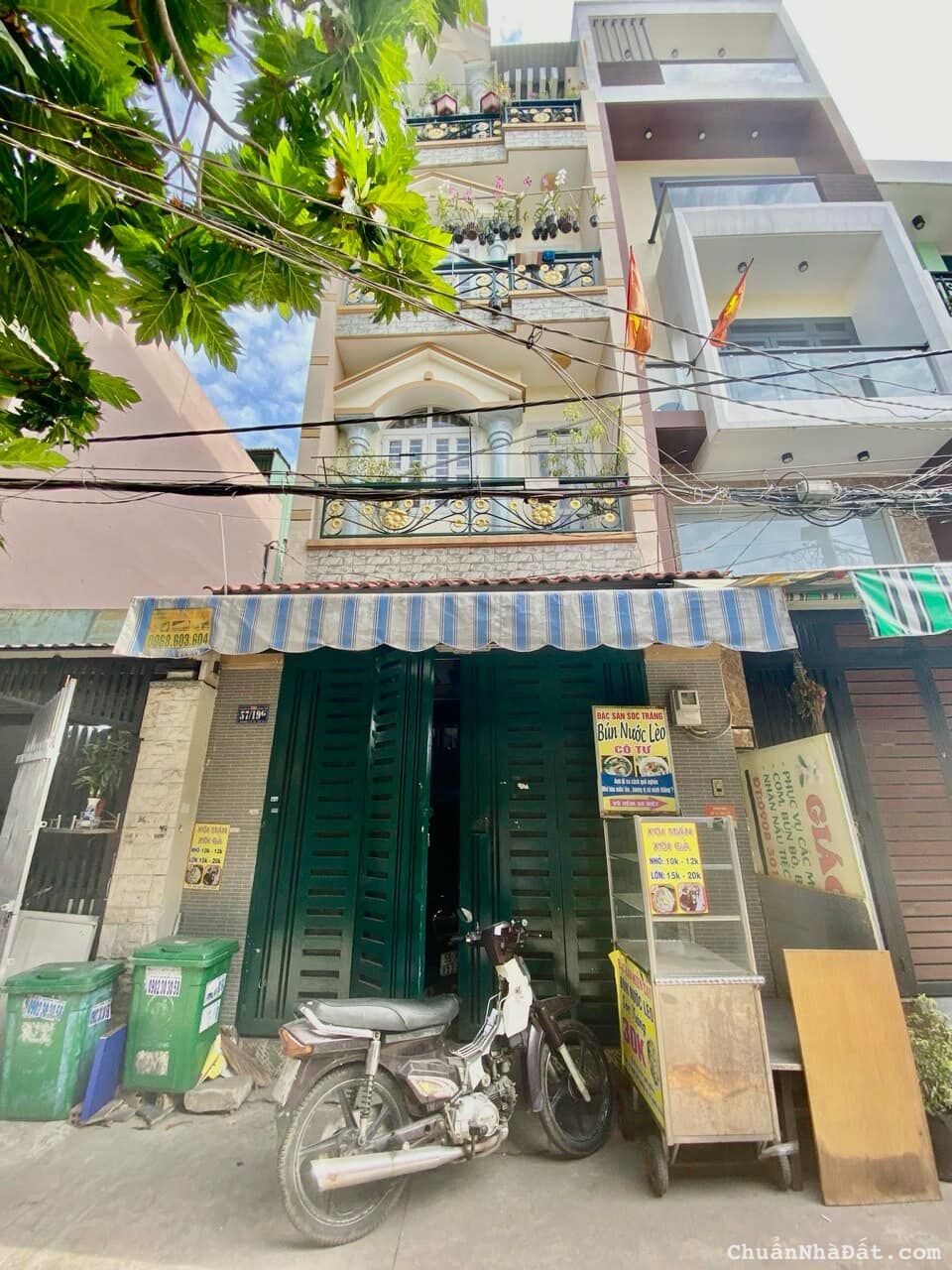 Nhà hẻm 57/19 Lô Tư p. Bình Hưng Hòa A 4×12 4 tầng 4 phòng Nhà hẻm 57/19 Lô Tư p. Bình Hưng Hòa A 4×12 4 tầng 4 phòng