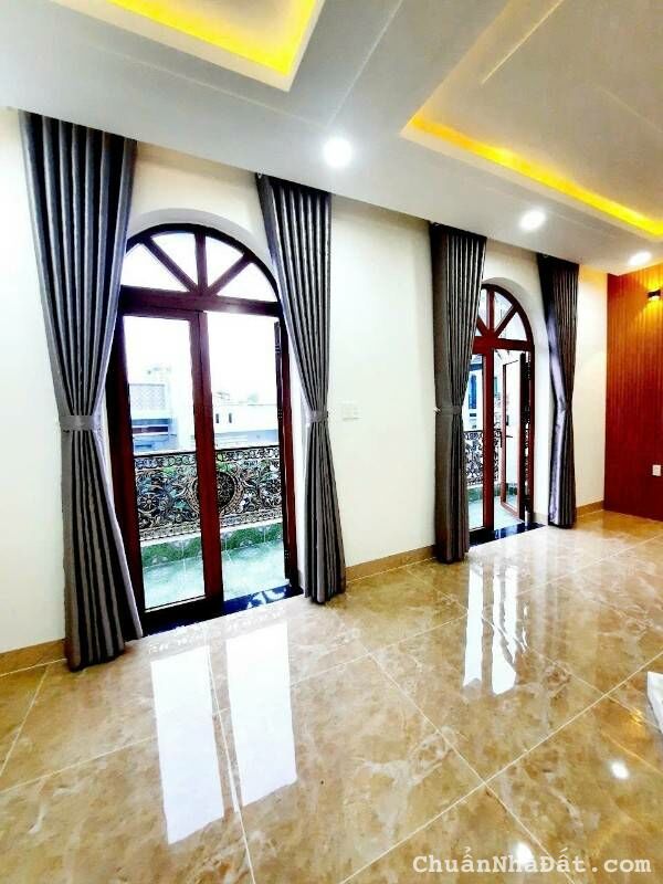 Nhà biệt thự 688 Hương Lộ 2 p. Bình Trị Đông A 8×16 4 tầng 5 phòng