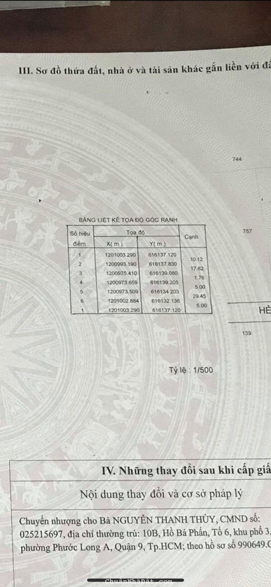 Bán Đất ở tại đường Hoàng Hữu Nam, Phường Long Thạnh Mỹ, Q.9 Bán Đất ở tại đường Hoàng Hữu Nam, Phường Long Thạnh Mỹ, Q.9