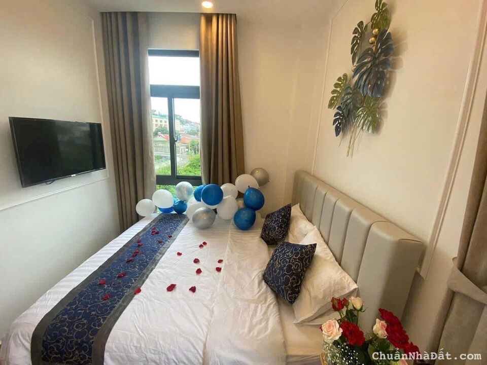 CHO THUÊ KHÁCH SẠN KQH PHẠM HỒNG THÁI PHƯỜNG 10 ĐÀ LẠT, 10PN FULL NỘI THẤT GPKD PCCC 30TR