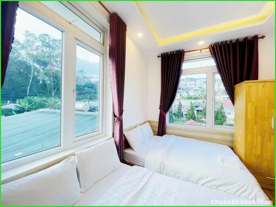 CHO THUÊ HOMESTAY 2 MẶT TIỀN PHƯỜNG 5 ĐÀ LẠT, 13PN FULL NỘI THẤT, 38TR, LH 0888-113-882  