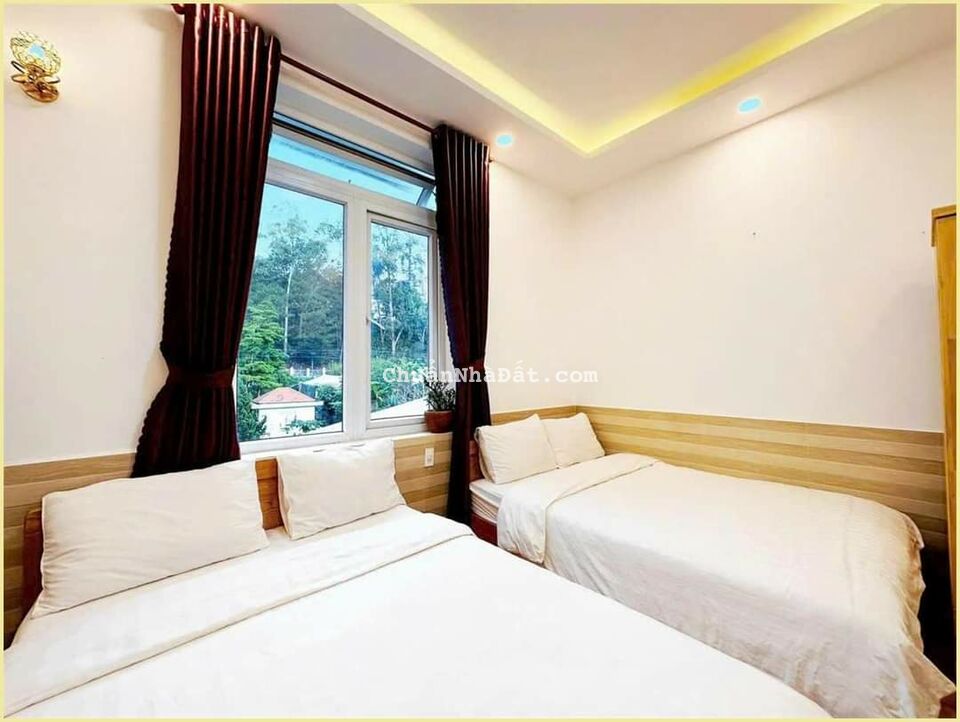 CHO THUÊ HOMESTAY 2 MẶT TIỀN PHƯỜNG 5 ĐÀ LẠT, 13PN FULL NỘI THẤT, 38TR, LH 0888-113-882  
