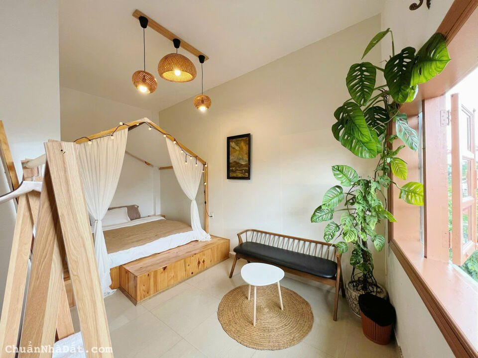 SANG HOME ĐÀ LẠT, ĐƯỜNG Ô TÔ TRIỆU VIỆT VƯƠNG, 6PN FULL NỘI THẤT DECOR SANG 360TR (16TR/THÁNG)