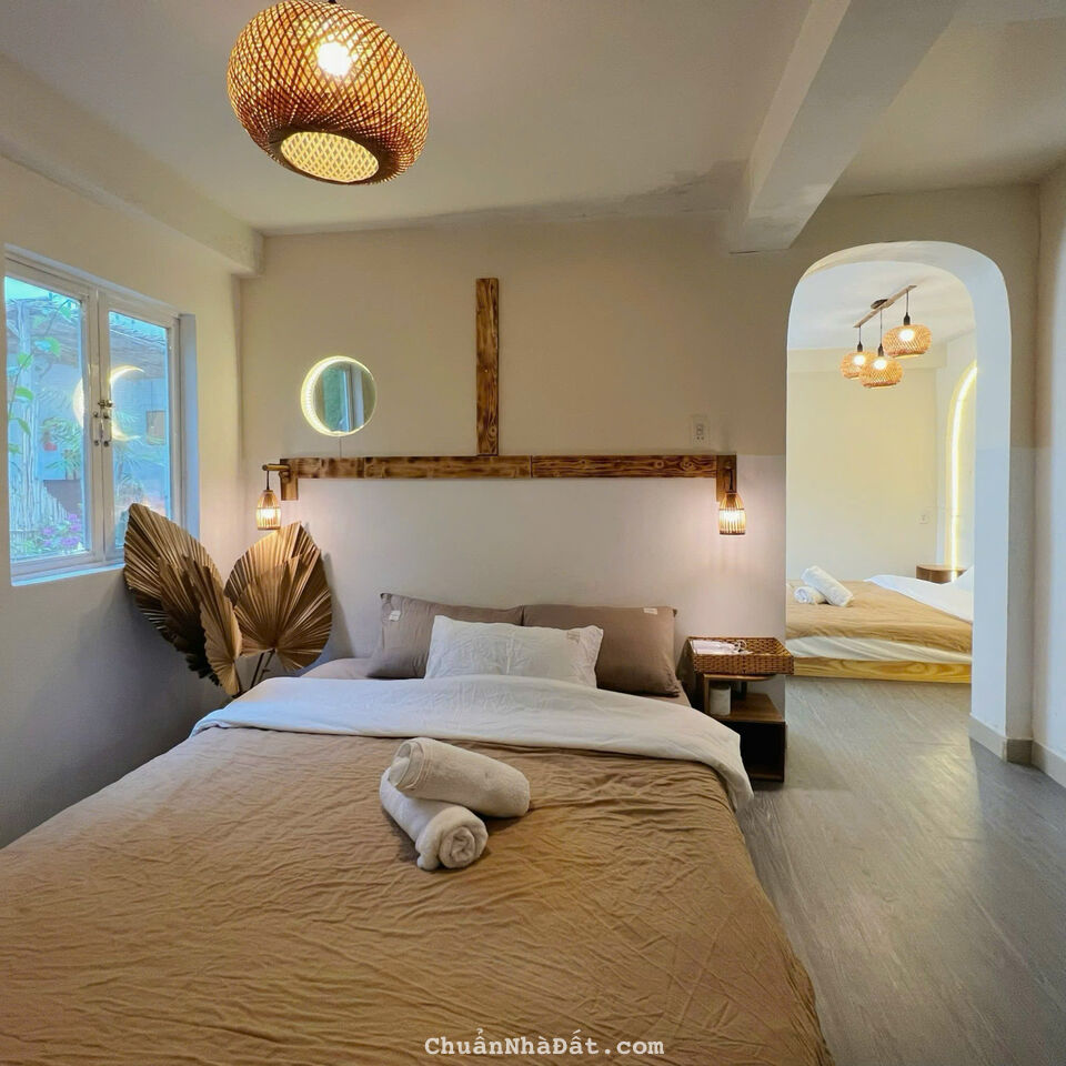 SANG HOME ĐÀ LẠT, ĐƯỜNG Ô TÔ TRIỆU VIỆT VƯƠNG, 6PN FULL NỘI THẤT DECOR SANG 360TR (16TR/THÁNG)