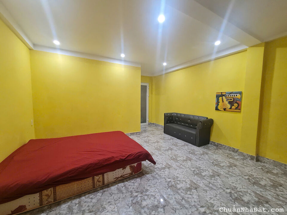 CHO THUÊ NHÀ NGUYÊN CĂN HẺM Ô TÔ KQH MẠC ĐĨNH CHI PHƯỜNG 5 ĐÀ LẠT, 3PN FULL NỘI THẤT 8TR