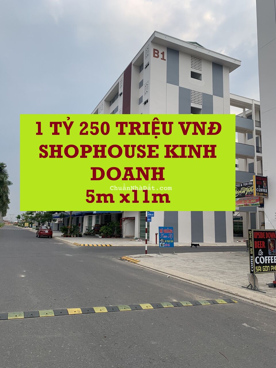 Chung Cư/Tầng trệt Shophouse (Diện tích sử dụng 80m2 (5mx11m)