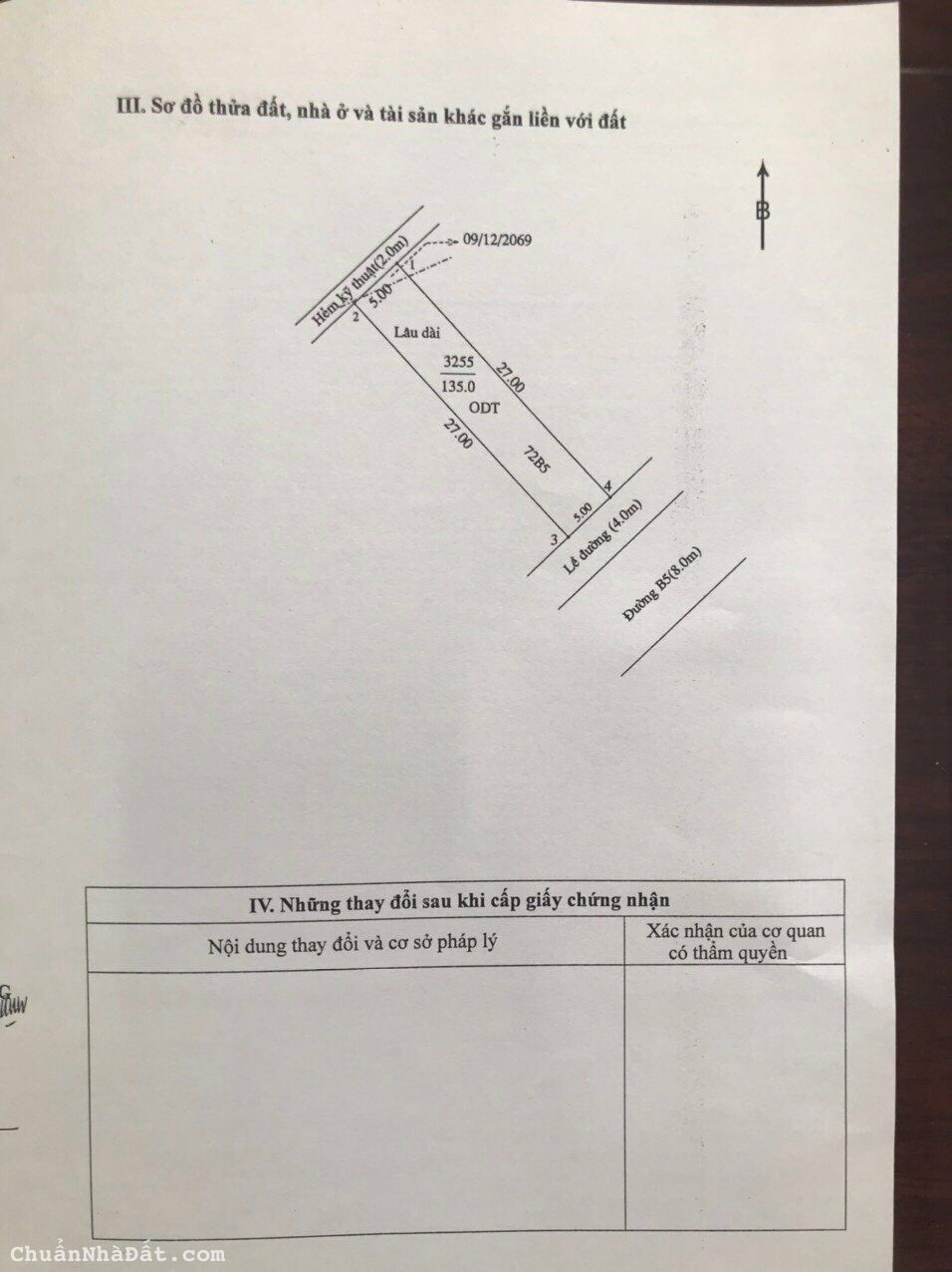 Bán nền 72B5 KDC Tân Phú 5m x 27m = 135m2 Bán nền 72B5 KDC Tân Phú 5m x 27m = 135m2