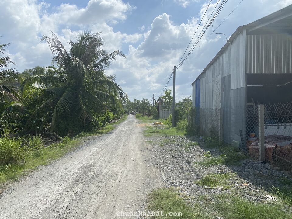 tôi cần bán gấp lô đất ngay mặt tiền đường 19/5 xã tân lân huyện cần đước long an