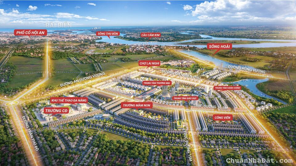 Độc quyền đất nền cách phố cổ Hội An 3km giá không thể tốt hơn 14tr/m2_thanh toán dàn trải.