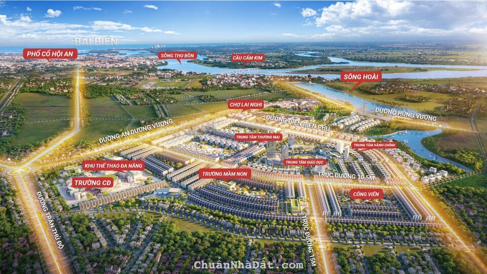 Độc quyền đất nền cách phố cổ Hội An 4km giá không thể tốt hơn 14tr/m2 thanh toán dàn trải