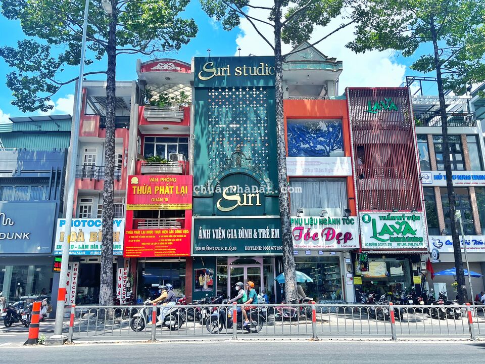 Cho thuê nhà mặt tiền đường 3 Tháng 2, Q. 10 - DT 5.5m x 25m - 4 Tầng thang máy Cho thuê nhà mặt tiền đường 3 Tháng 2, Q. 10 - DT 5.5m x 25m - 4 Tầng thang máy