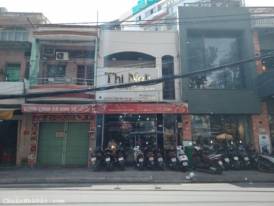 CHÍNH CHỦ CHO THUÊ NHÀ MẶT TIỀN 45 ĐINH HÒA,P13, Q8