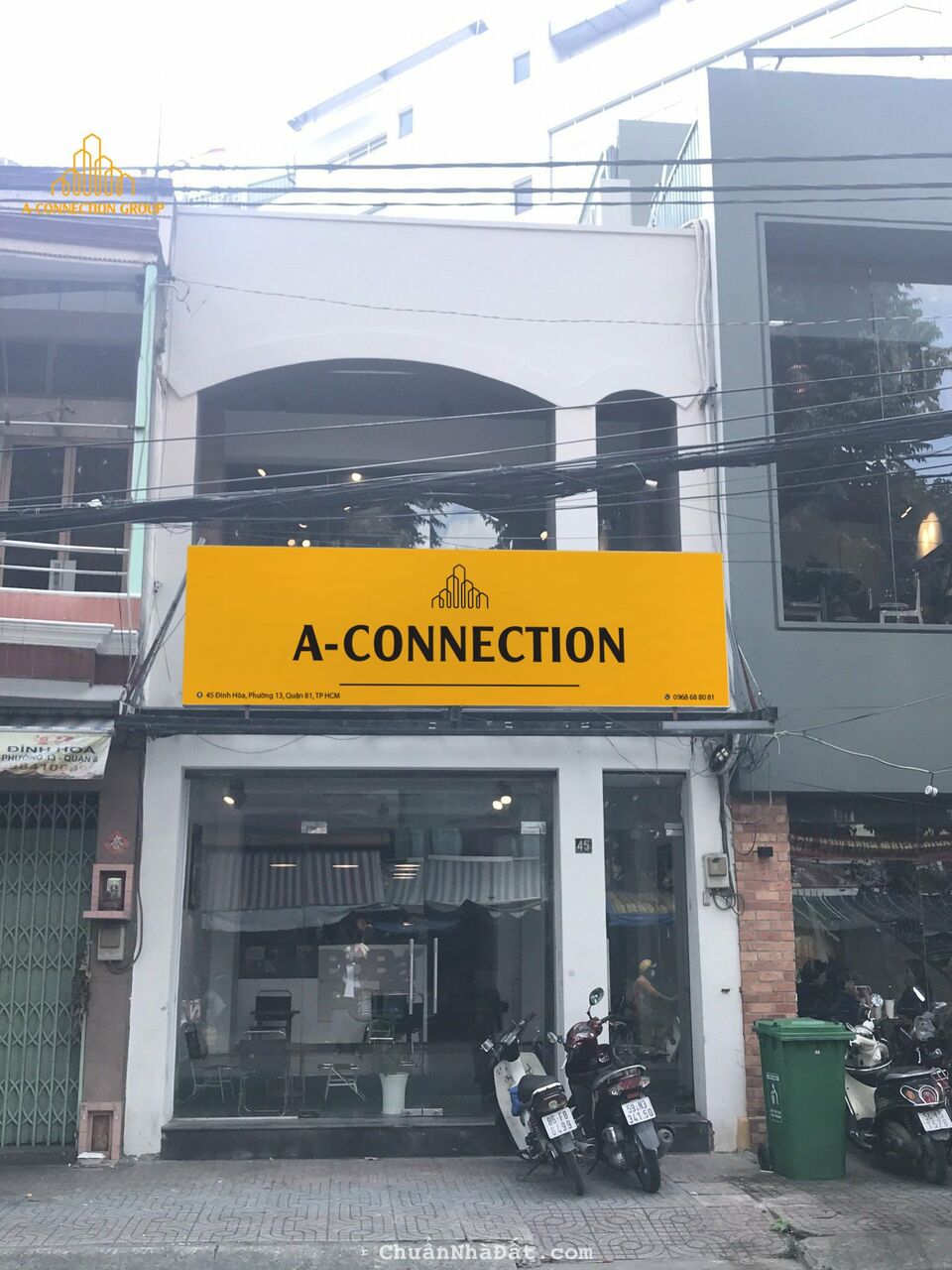 CHÍNH CHỦ CHO THUÊ NHÀ MẶT TIỀN 45 ĐINH HÒA,P13, Q8