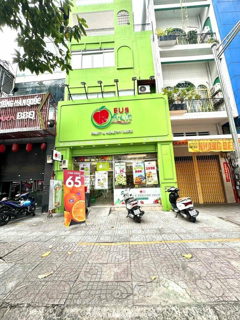 Cho thuê Nhà 7x15m trệt 3 lầu mặt tiền Nguyễn Tri Phương quận 10