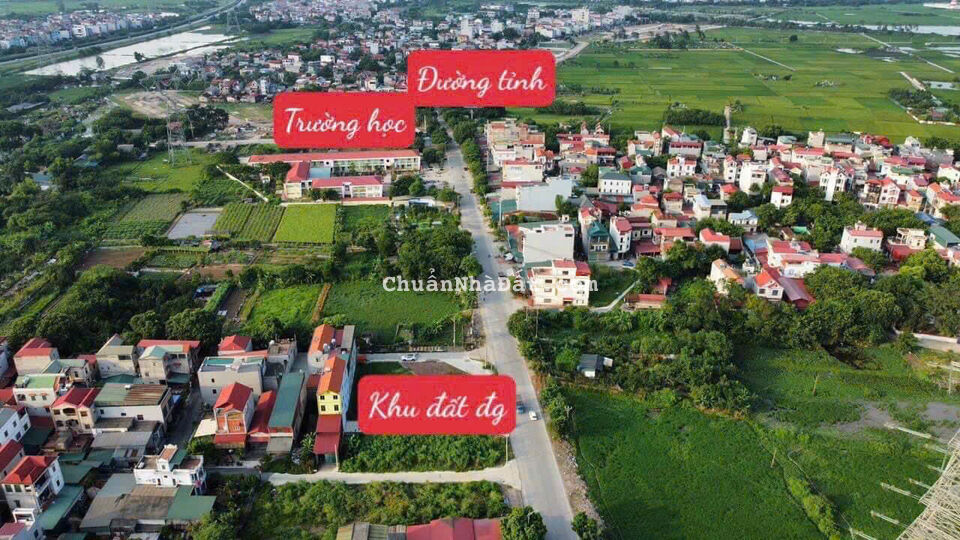 Bán đất Đấu Giá Đình Tràng ,Dục Tú, Đông Anh, Trục Chính 25m liên Xã Kinh Doanh