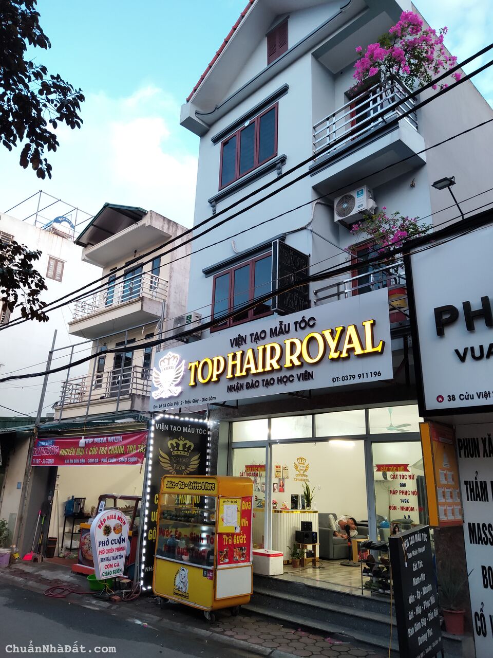 Bán nhà 3 tầng Kinh doanh Cửu Việt 2 tt Trâu Quỳ 57m2 Giá 10,1 tỷ 