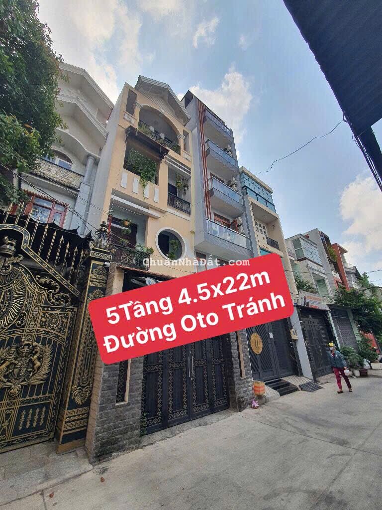 Khuông Việt Q. Tân Phú, 5Tầng BTCT, 100m2 (4.5x22m) Đường Oto Tránh Khuông Việt Q. Tân Phú, 5Tầng BTCT, 100m2 (4.5x22m) Đường Oto Tránh