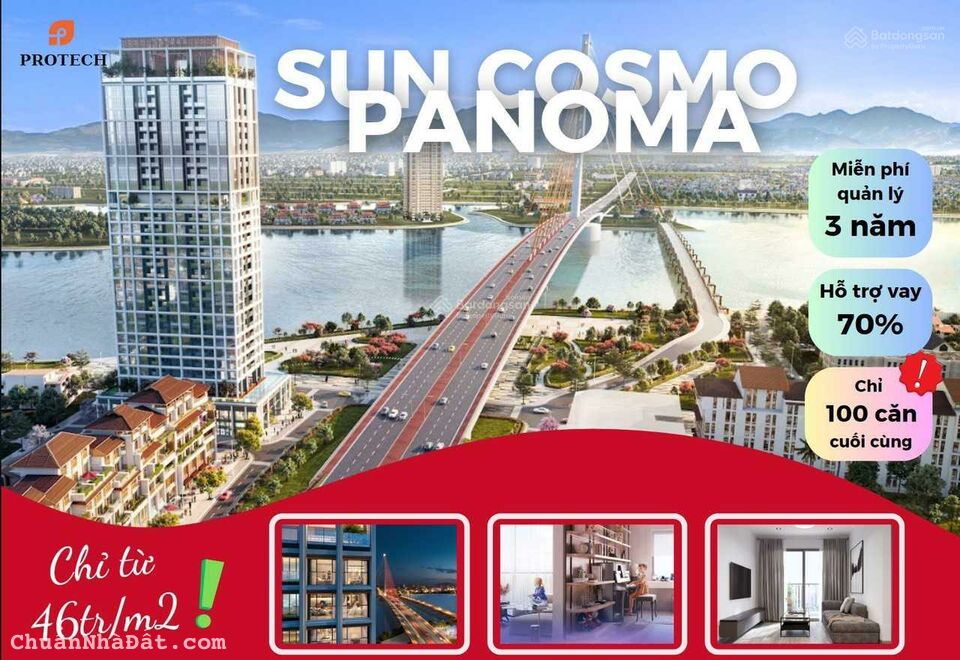 Chính chủ sang nhượng 2 căn góc Suncosmo Đà Nẵng tòa P2 cạnh sông Hàn giá cực tốt