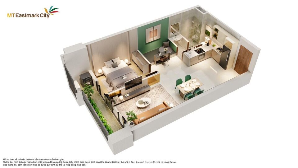 Chìa khóa trao tay căn hộ MT Eastmark City Quận 9_64m2_2.5 tỷ_0919838703